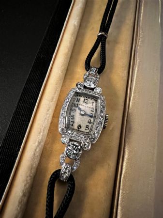 Orologio  in  platino  