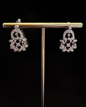 Boucles d'oreilles avec Diamants