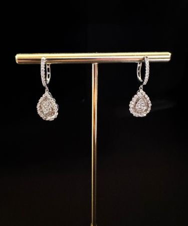 Boucles d'oreilles avec Diamants