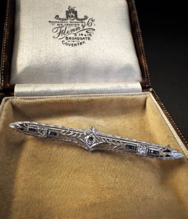 Spilla  con  Diamanti  dei  primi  anni  del  900'